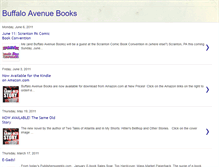 Tablet Screenshot of buffaloavenuebooks.blogspot.com