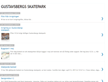 Tablet Screenshot of gustavsbergsskatepark.blogspot.com