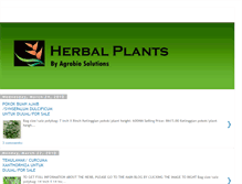 Tablet Screenshot of agrobioherbs.blogspot.com