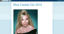 Desktop Screenshot of misscapitalcity-2012.blogspot.com