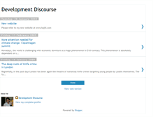 Tablet Screenshot of developmentdiscourse.blogspot.com