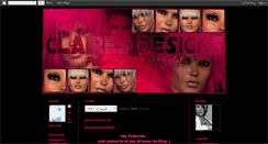 Desktop Screenshot of claires-designs.blogspot.com