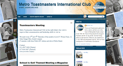 Desktop Screenshot of metrotoastmastersclub.blogspot.com