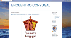 Desktop Screenshot of encuentroconyugal-mfccadiz.blogspot.com