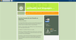 Desktop Screenshot of language-and-spirituality.blogspot.com