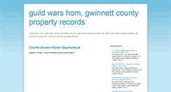 Desktop Screenshot of guild-wars-hom.blogspot.com