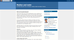 Desktop Screenshot of medienundmehr.blogspot.com