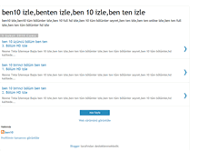 Tablet Screenshot of ben10izlebentenizle.blogspot.com