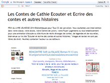 Tablet Screenshot of lescontesdecathie.blogspot.com