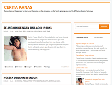 Tablet Screenshot of ceritapanas1001.blogspot.com