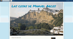 Desktop Screenshot of lascosasdemanuelarcos.blogspot.com