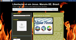 Desktop Screenshot of libertacaosoemjesuscristo.blogspot.com