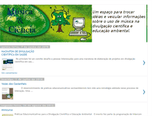 Tablet Screenshot of musicaeciencia.blogspot.com