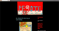 Desktop Screenshot of el-pegote.blogspot.com