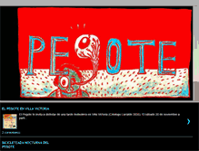 Tablet Screenshot of el-pegote.blogspot.com