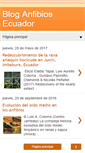 Mobile Screenshot of anfibiosecuador.blogspot.com