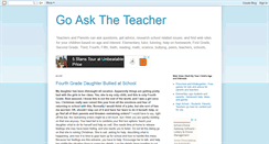 Desktop Screenshot of goasktheteacher.blogspot.com