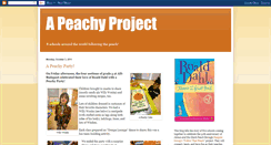 Desktop Screenshot of apeachyproject.blogspot.com