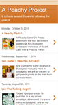 Mobile Screenshot of apeachyproject.blogspot.com