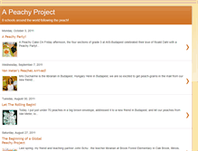 Tablet Screenshot of apeachyproject.blogspot.com