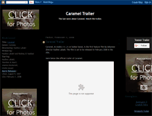 Tablet Screenshot of caramel--trailer.blogspot.com