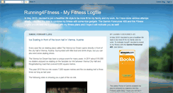 Desktop Screenshot of fitnesslogfile.blogspot.com