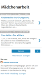 Mobile Screenshot of maedchenarbeit.blogspot.com