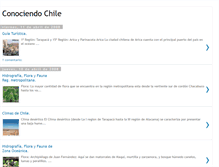 Tablet Screenshot of explorandochile.blogspot.com