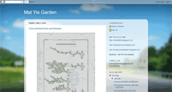 Desktop Screenshot of matyiegarden.blogspot.com