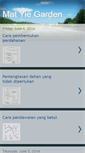 Mobile Screenshot of matyiegarden.blogspot.com
