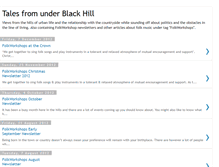 Tablet Screenshot of blackhilltales.blogspot.com