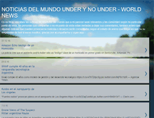 Tablet Screenshot of noticiasunder.blogspot.com