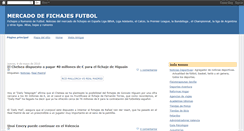 Desktop Screenshot of mercadodefichajesfutbol.blogspot.com