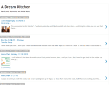 Tablet Screenshot of adreamkitchen.blogspot.com