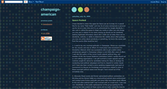 Desktop Screenshot of champaignamerican.blogspot.com