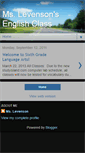 Mobile Screenshot of mslevenson2011.blogspot.com