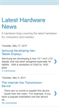 Mobile Screenshot of latest-hardware-news.blogspot.com
