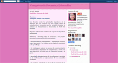 Desktop Screenshot of competenciadocenteyeducacion.blogspot.com