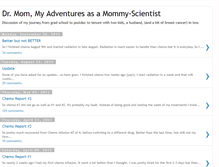 Tablet Screenshot of mommyscientist.blogspot.com