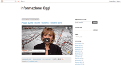 Desktop Screenshot of informazione-oggi.blogspot.com