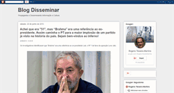Desktop Screenshot of disseminarinformacao.blogspot.com