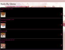 Tablet Screenshot of nailsbygloria.blogspot.com