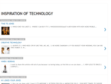 Tablet Screenshot of inspirationoftechnology.blogspot.com