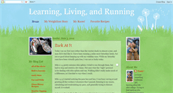 Desktop Screenshot of learninglivingrunning.blogspot.com