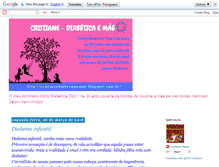 Tablet Screenshot of cristianediabeticaemae.blogspot.com