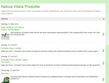 Tablet Screenshot of naturavitalis.blogspot.com