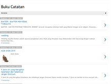 Tablet Screenshot of bukucatatan-harian.blogspot.com