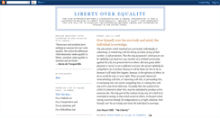 Desktop Screenshot of libertyoverequality.blogspot.com