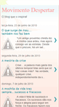 Mobile Screenshot of movimento-despertar.blogspot.com