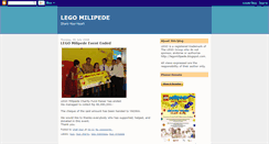 Desktop Screenshot of legomilipede.blogspot.com